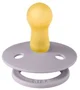 Set 2 suzete rotunde din latex BIBS Colour Fossil Grey/Mauve (6-18 luni) foto