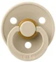 Set 2 suzete rotunde din latex BIBS Colour Vanilla/Cloud (6-18 luni) foto