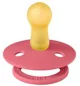 Set 2 suzete rotunde din latex BIBS Colour Dusty Pink/Coral (6-18 luni) foto