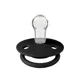 Suzeta rotunda din silicon BIBS De Lux Black (0-36 luni) foto