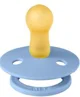 Suzeta rotunda din latex BIBS Studio Colour Block - Sky Blue (0-6 luni) foto