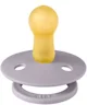 Suzeta rotunda din latex BIBS Studio Colour Jasmine Field - Fossil Grey (0-6 luni) foto