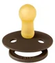 Suzeta rotunda din latex BIBS Mocha (0-6 luni) foto