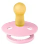 Пустышка круглая латексная BIBS Baby Pink (0-6 мес.) foto