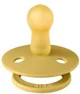 Пустышка круглая латексная BIBS Mustard (0-6 мес.) foto