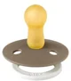Suzeta rotunda din latex BIBS Glow Dark Oak (0-6 luni) foto