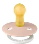 Suzeta rotunda din latex BIBS Glow Blush (0-6 luni) foto