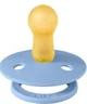 Suzeta rotunda din latex BIBS Studio Colour Block - Sky Blue (6-18 luni) foto