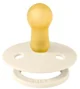 Suzeta rotunda din latex BIBS Studio Colour Block - Ivory Vanilla (6-18 luni) foto