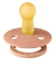 Suzeta rotunda din latex BIBS Peach (6-18 luni) foto