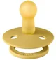 Suzeta rotunda din latex BIBS Mustard (6-18 luni) foto