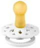 Suzeta rotunda din latex BIBS Boheme White (6-18 luni) foto