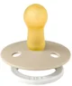 Suzeta rotunda din latex BIBS Glow Vanilla (18-36 luni) foto