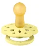 Set 2 suzete rotunde din latex BIBS Boheme White/Sunshine (0-6 luni) foto