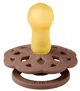 Set 2 suzete rotunde din latex BIBS Boheme Woodchuck/Blush (6-18 luni) foto