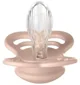Set 2 suzete simetrice din silicon BIBS Supreme Woodchuck/Blush (6-18 luni) foto