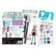 Carnet Make It Real Fashion Design Sketchbook Pastel Pop