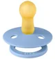Set 2 suzete rotunde din latex BIBS Studio Colour Pin - Sky Blue Mix (6-18 luni) foto