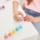 Set lacuri pentru unghii Make It Real Rainbow Bright foto