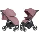 Carucior Carrello Bravo Cristal Pink foto