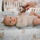 Натуральные пеленки из бамбуковых волокон BabyOno Сине-Серый, 3 шт.