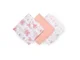 Pelinci de muselina super moale BabyOno Roz, 3 buc.