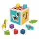 Cub-sorter din lemn Tooky Toy Animale foto