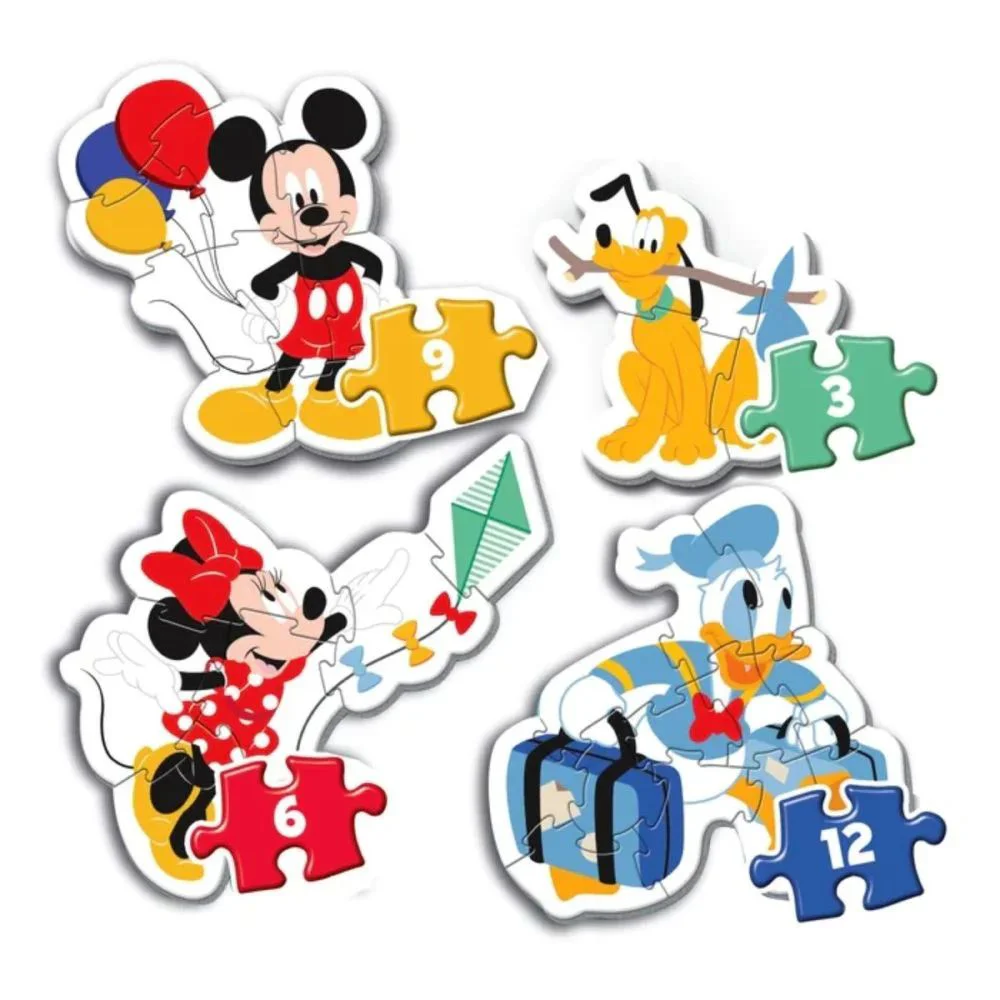 Puzzle 4 in 1 Clementoni Disney foto