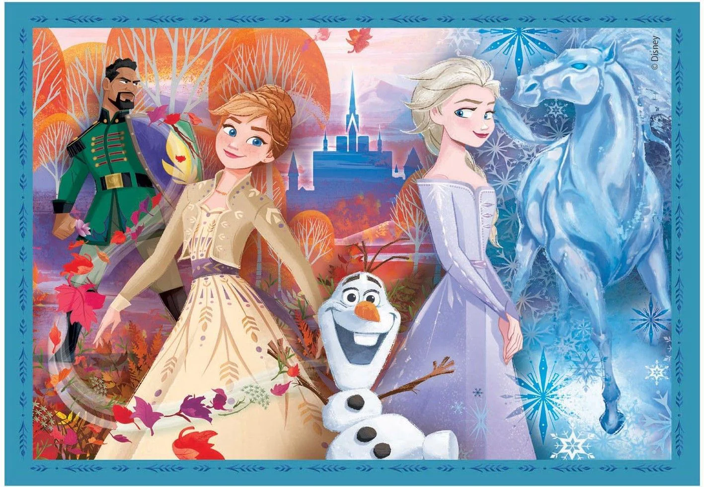 Puzzle 4 in 1 Clementoni Frozen