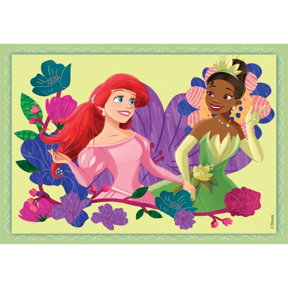 Puzzle 4 in 1 Clementoni Printesele Disney