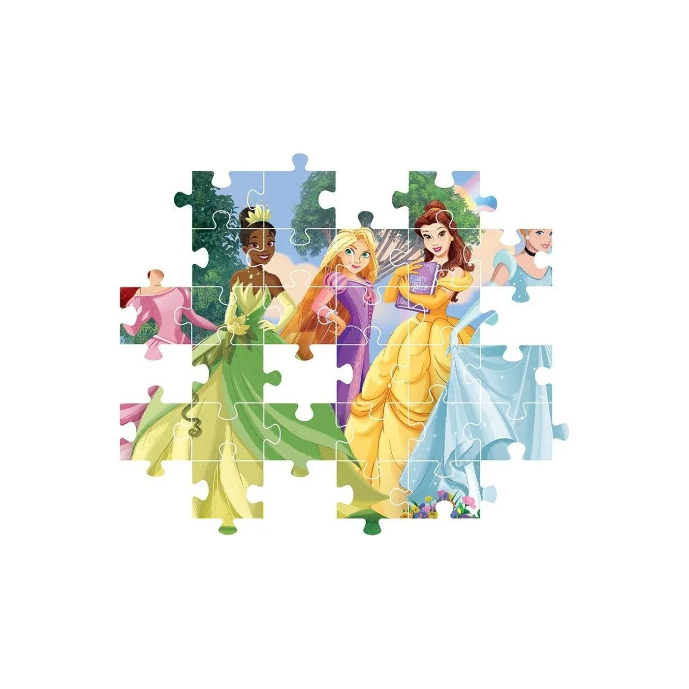 Puzzle Clementoni Printesele Disney, 180 el. foto