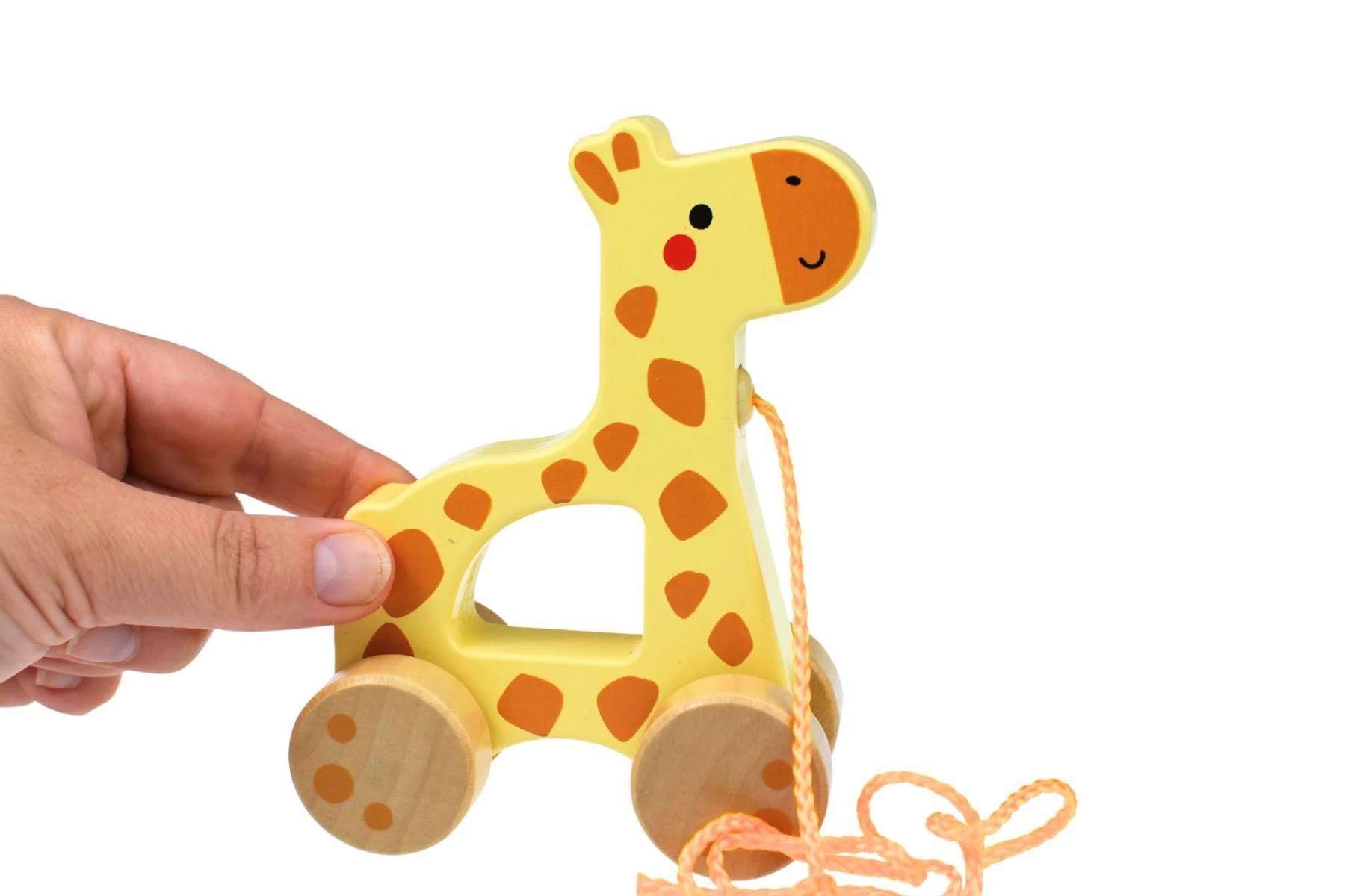 Jucarie din lemn Tooky Toy Girafa foto