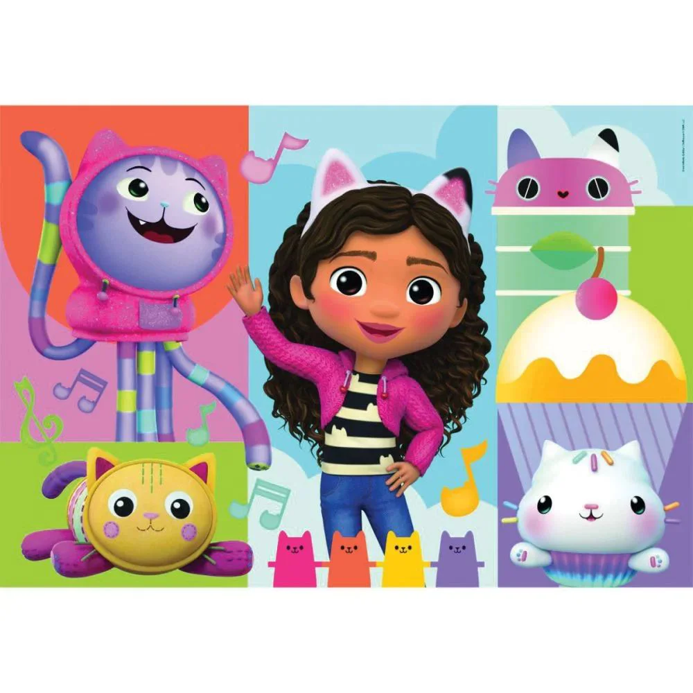 Puzzle Clementoni Doll House, 2x60 el. foto
