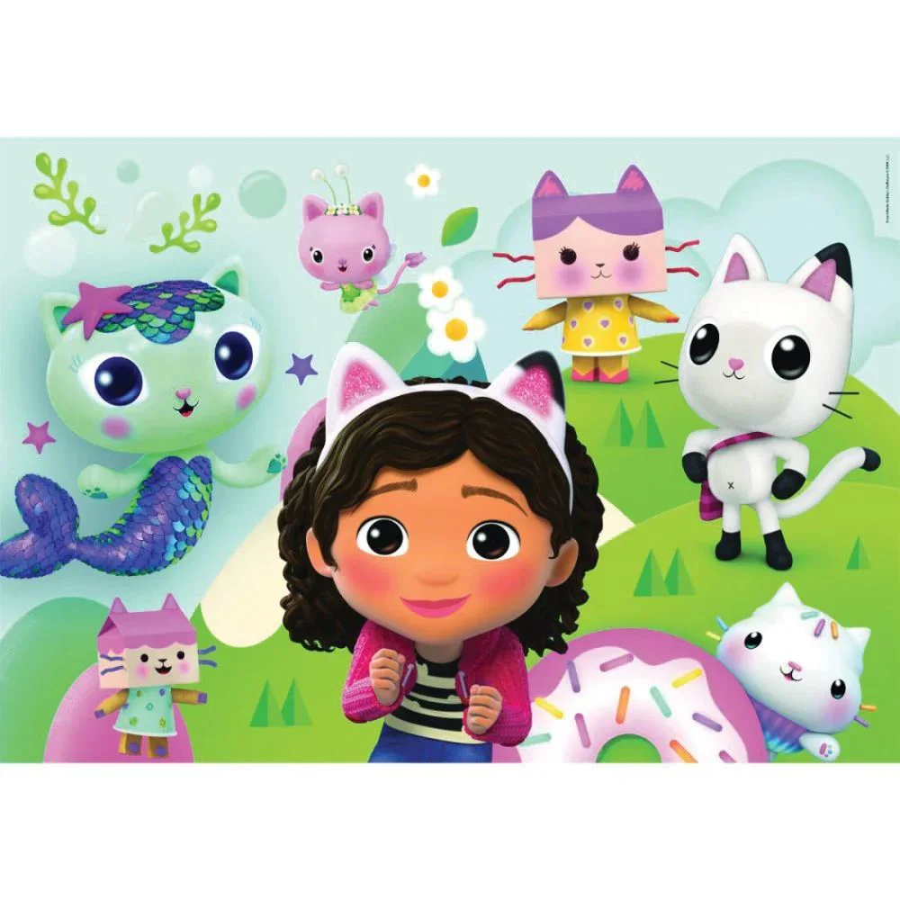 Puzzle Clementoni Doll House, 2x60 el. foto