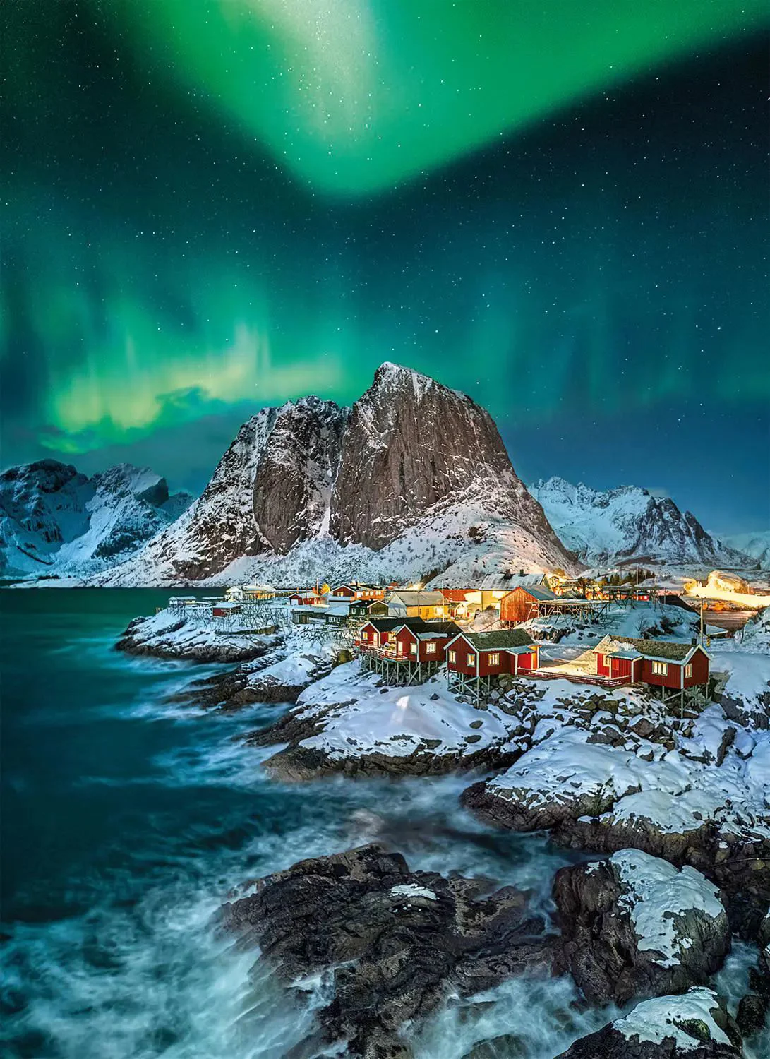 Puzzle Clementoni Insulele Lofoten, 1000 el. foto