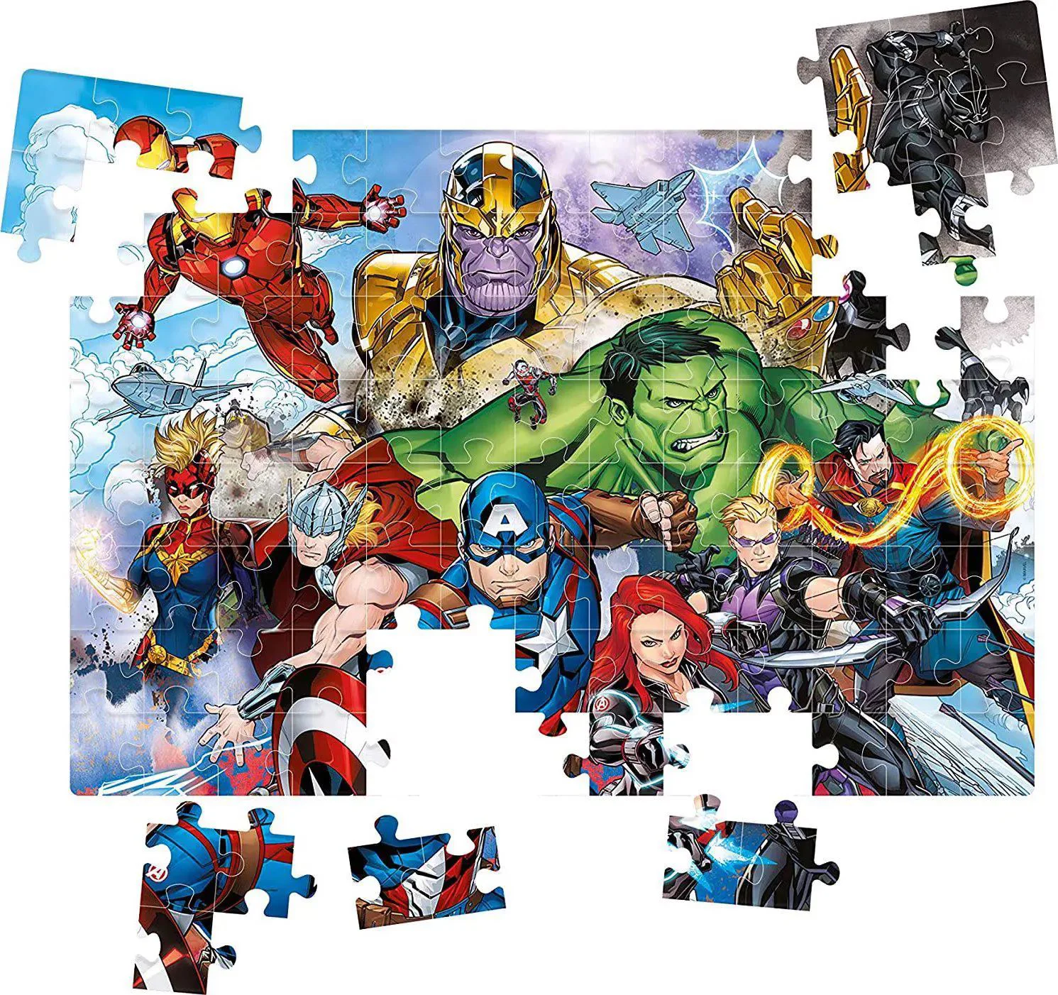 Puzzle Clementoni Marvel Razbunatorii, 104 el. foto