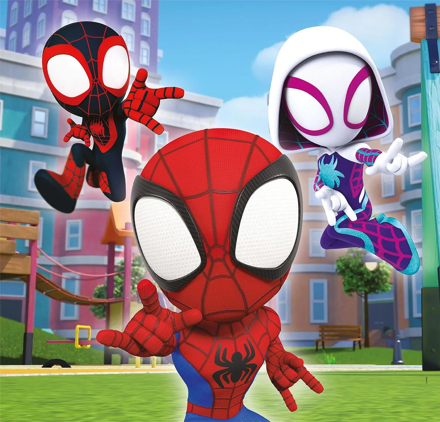 Puzzle Clementoni Marvel Spidey, 3x48 el. foto