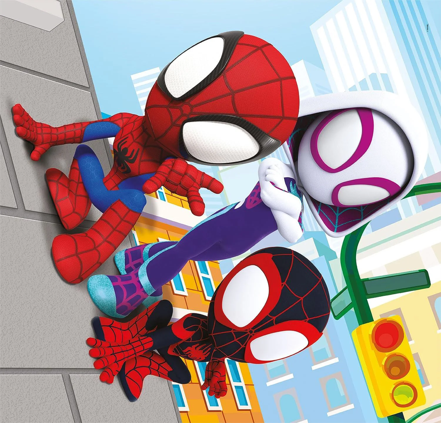 Puzzle Clementoni Marvel Spidey, 3x48 el. foto