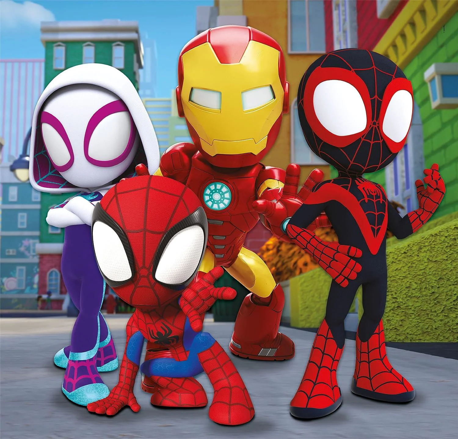 Puzzle Clementoni Marvel Spidey, 3x48 el. foto