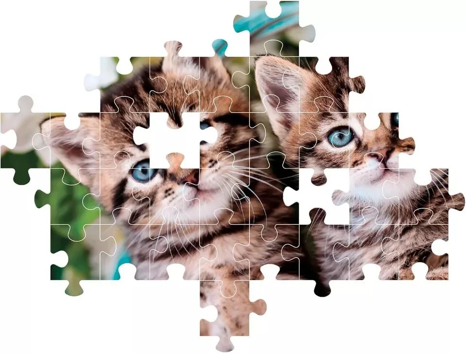 Puzzle Clementoni Pisici Adorabili, 60 el. foto