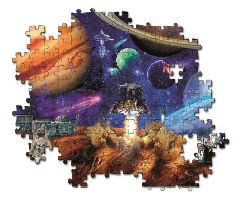 Puzzle Clementoni Super misiune spatiala, 300 el. foto