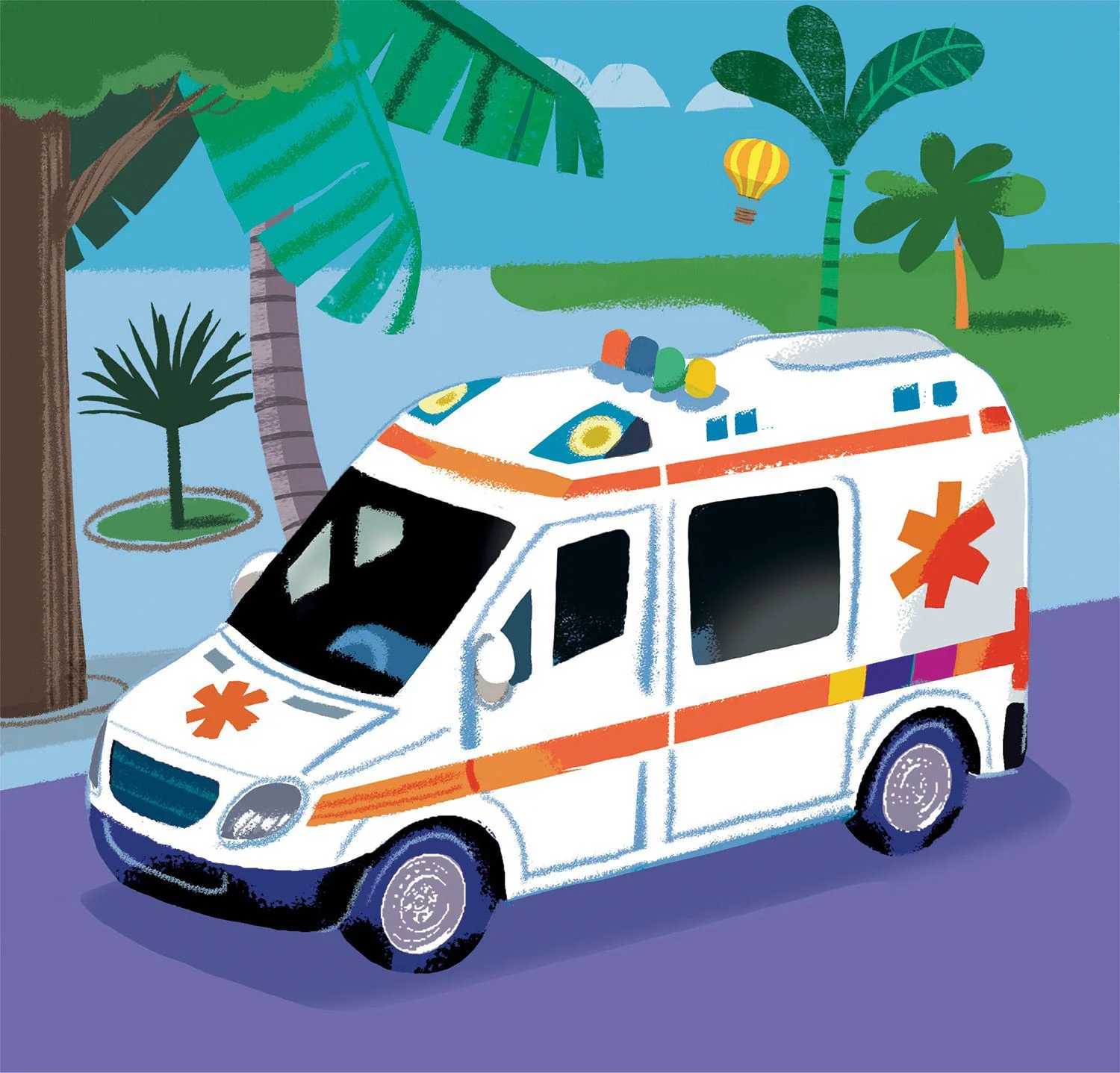 Puzzle Clementoni Vehicul de salvare, 3x48 el. foto