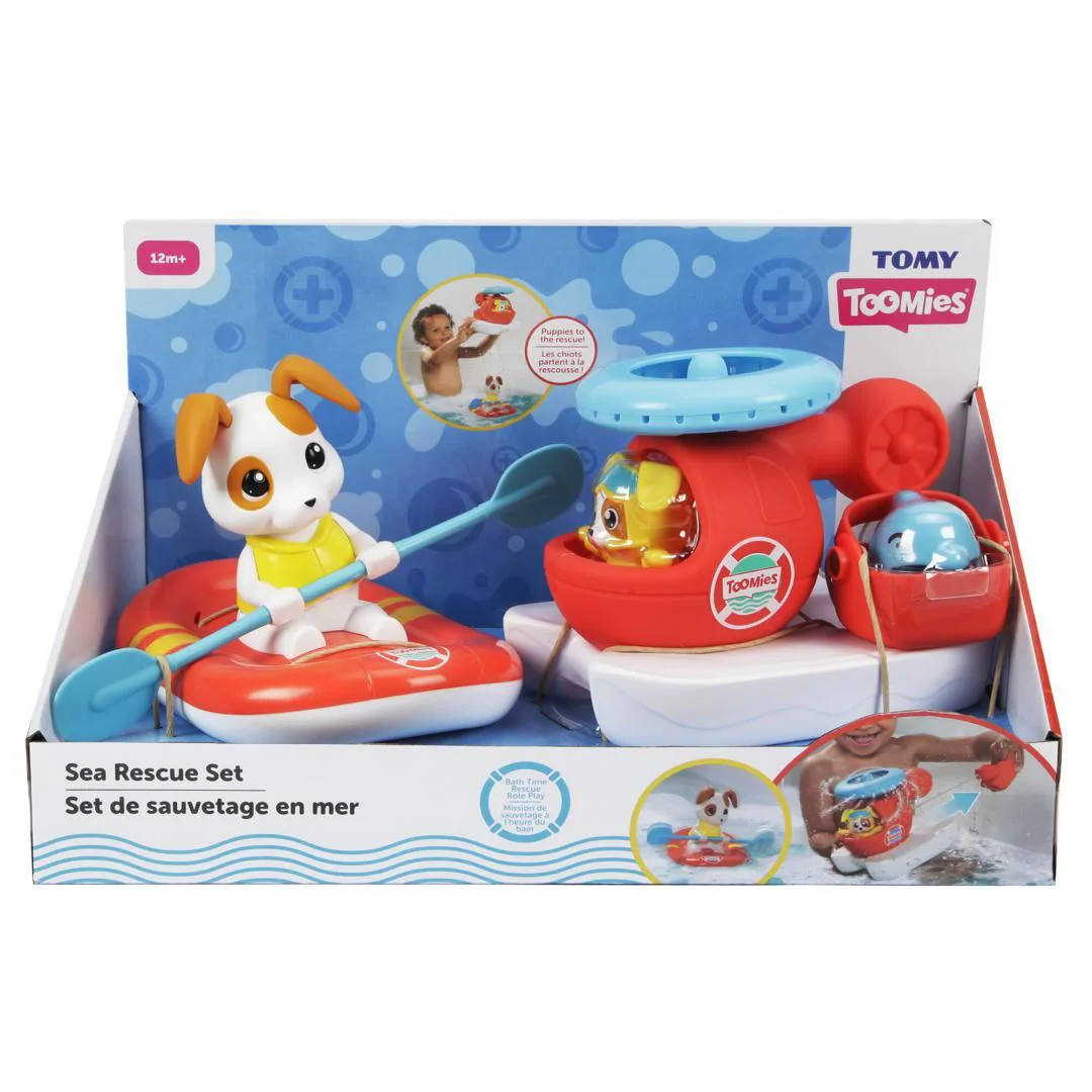 Set pentru baie Tomy Salvare pe mare