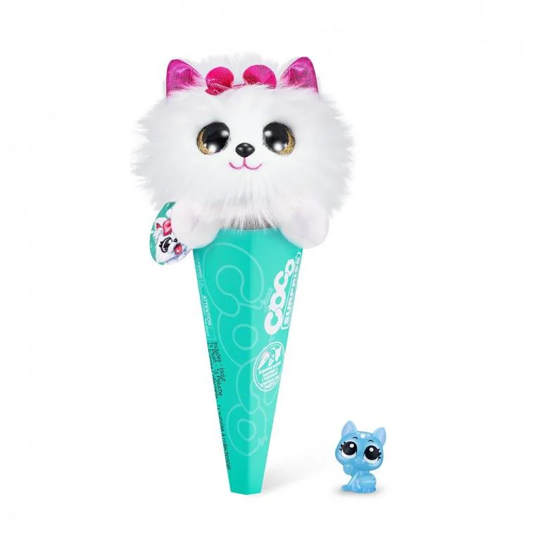 Jucarie de plus Zuru Coco Surprise Cones Pets Bon-Bon