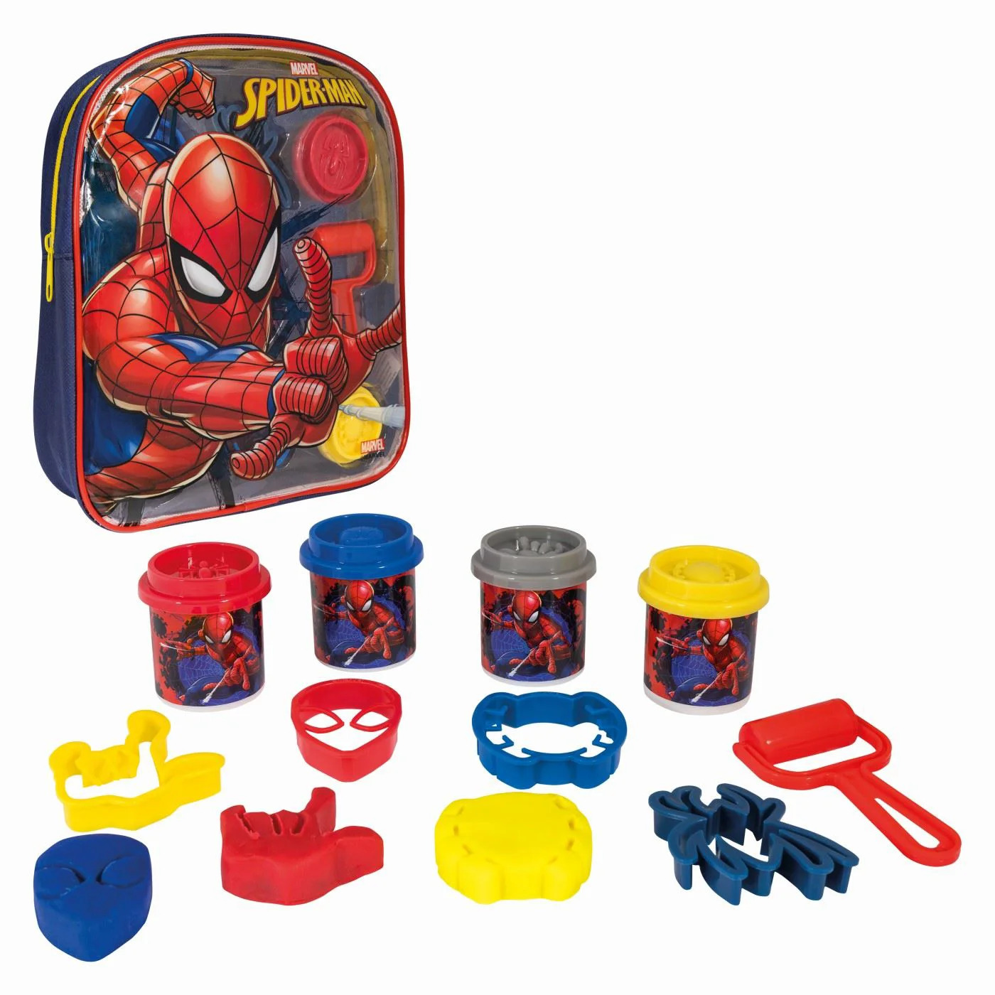 Set de plastilina Clementoni in gentuta, Spiderman