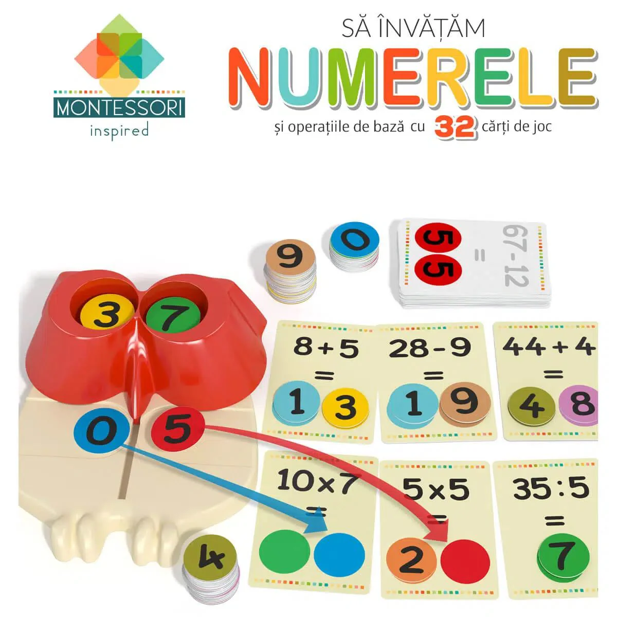 Joc educativ D-toys Numerele