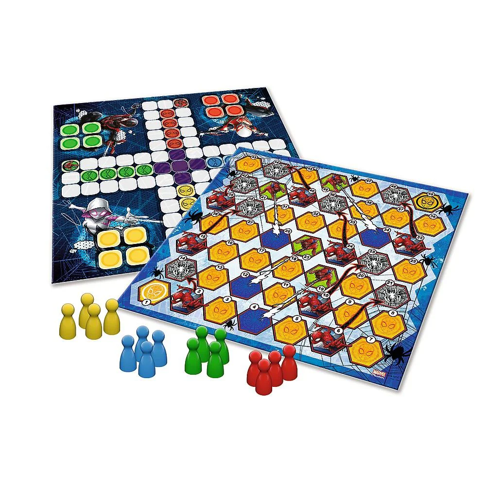 Joc de masa Trefl 2 in 1, Ludo, Serpi si scari