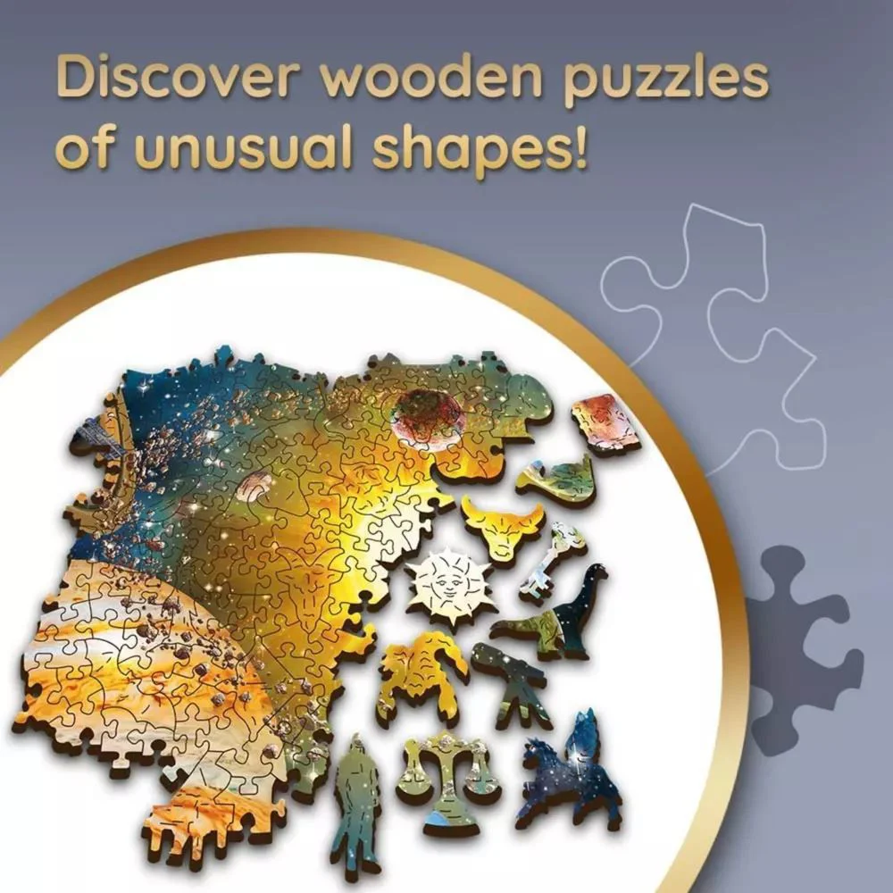 Puzzle din lemn Trefl Mandalorianul, 160 el. foto