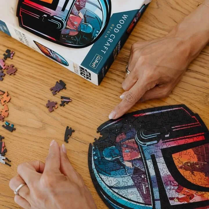Puzzle din lemn Trefl Razboiul Stelelor, 160 el. foto