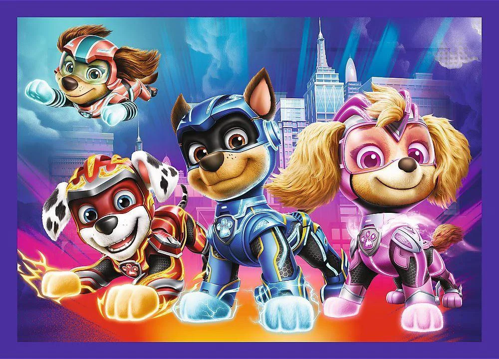 Puzzle Trefl 4 in 1 Patrula Catelusilor foto